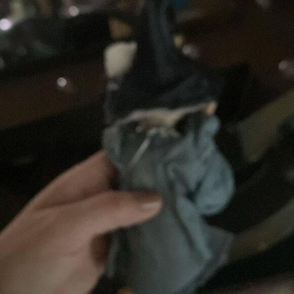 80s Vintage Witch with White Mouse on Hat Halloween Decoration Doll - Picture 6 of 10